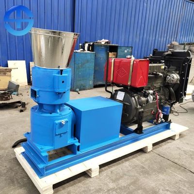 플래트 다이 300 밀리미터 디젤 엔진 생물자원 팰릿기 600-800 Kg/H