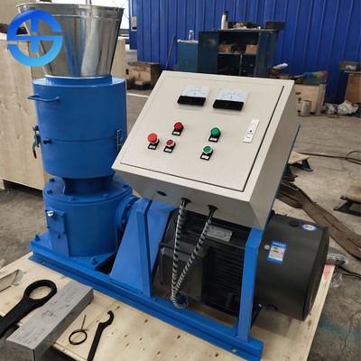 30kw 평지는 생물 자원 목제 톱밥 펠릿 기계 PLC 통제 죽습니다