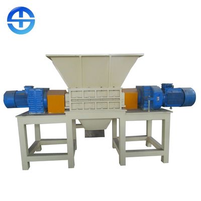 동선을 위한 2-3 Ton/H 강한 쉬레딩 병력 이원적 샤프트 문서 분쇄기