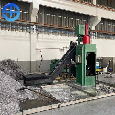 알루미늄 합금 프로필을 위한 φ80mm 롤러 수력 브리켓팅 프레스 기계