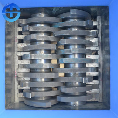 고성능 이중 갱구 슈레더 강한 갈가리 찢는 힘 PLC 통제 시스템