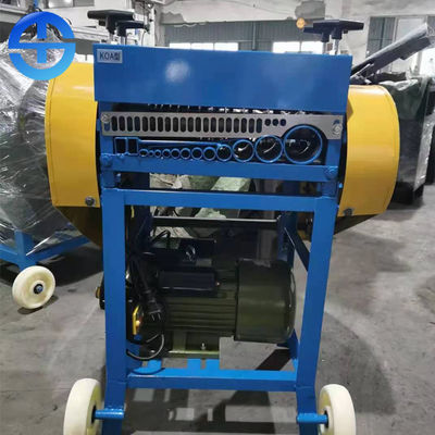 두 배 회전 두 배 칼 구리 철사 벗기는 기계 3 Kw